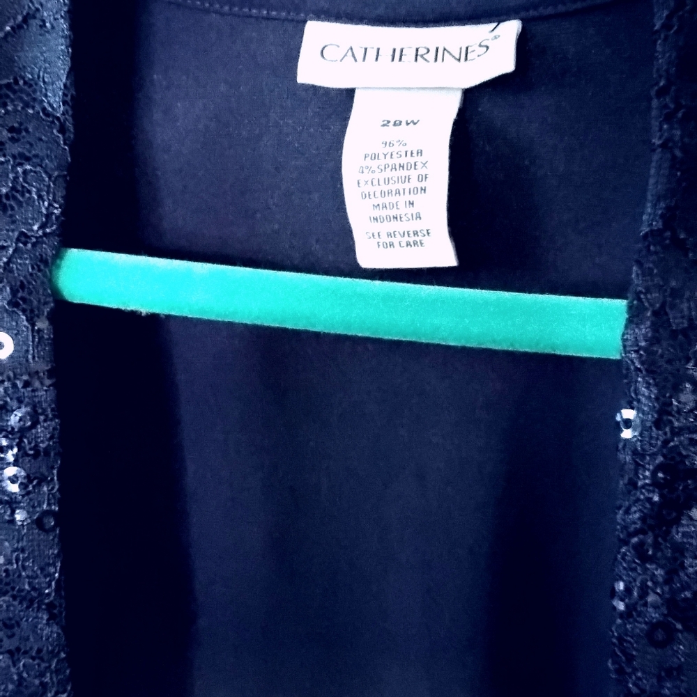 Catherine's Special Occasion 3 Piece Sequined Pant Suit
